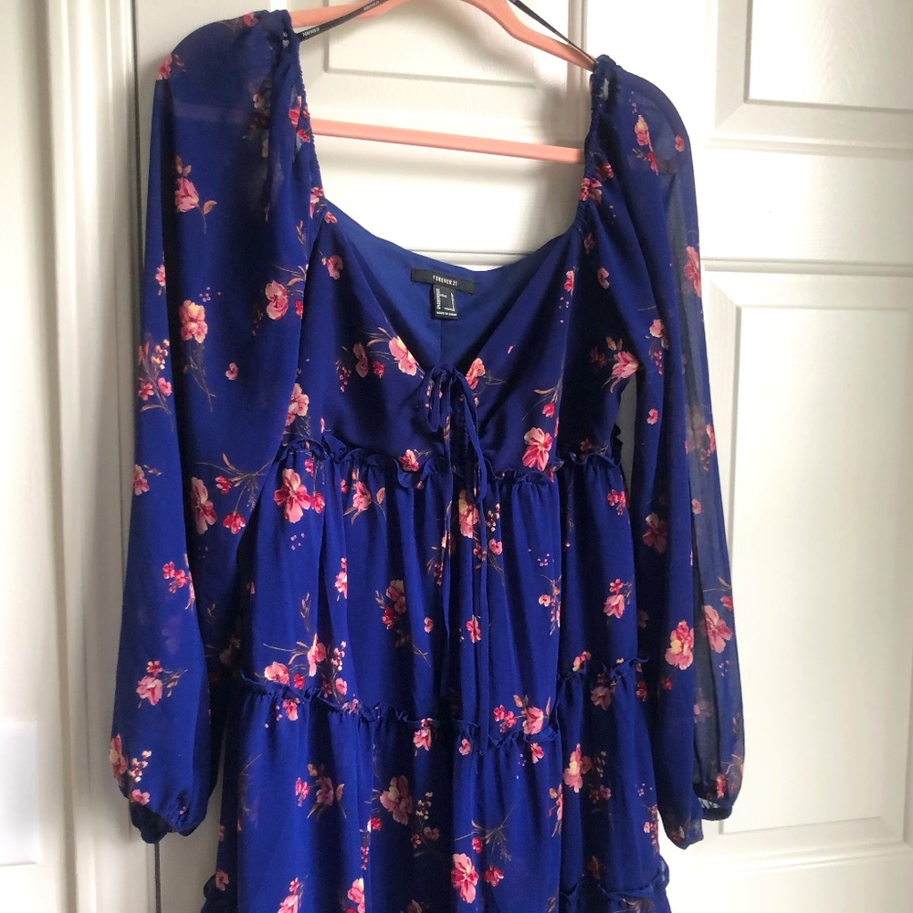 Floral Forever 21 Babydoll Dress